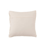 Coussin J-Line Cosy en coton blanc cassé sur canapé