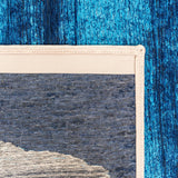 Tapis Eco Diva Bleu dans un intérieur contemporain