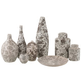 Détail du vase Zen J-Line, finition moderne en porcelaine