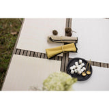 Set de table Manoka Neige/or 33 x 45