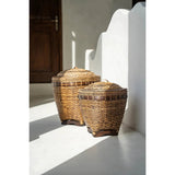 Le Panier de Rangement Colonial - Brun Naturel - L