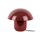 Lampe de Table Gros Champignon de Leitmotiv, couleur rouge brillante