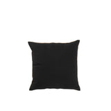Coussin Elephant J-Line en coton naturel et noir, vue avant