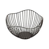 Panier de fruits Métal de 16 pièces Ø 25 h 14 cm Panier à pain Ensemble de fruits 2 x 8 pu