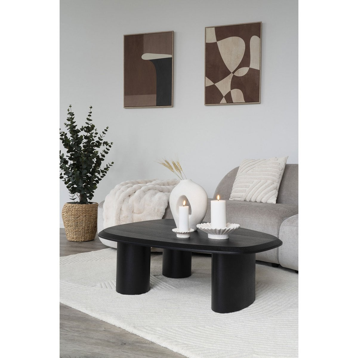 Tableau Le Cap - Intégré dans une décoration scandinave