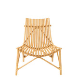 Chaise J-Line en jute naturel vue de face