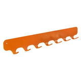 Gorillz Rounded Seven - Porte-manteau mural - 7 crochets pour porte-manteaux - Orange