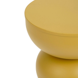 Table d'appoint Luna Jaune