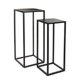 Ensemble de tables d'appoint Goa Noir