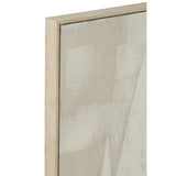 Tableau J-Line Tog - acrylique sur toile - blanc/marron