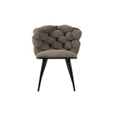 Chaise rock taupe (Lot de 2)