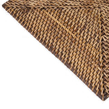 Le Set de Table Rectangulaire Colonial - Brun Naturel