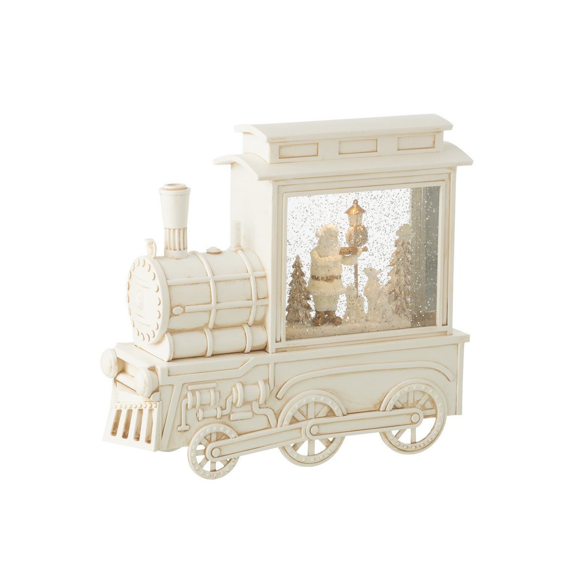 Locomotive à boule d'eau J-Line sur fond décoratif