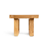 La table d'appoint en teck récupéré - Naturel