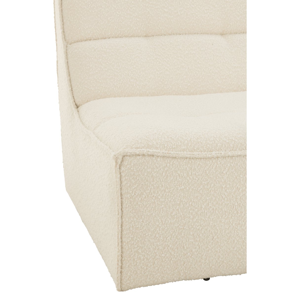 Vue latérale du fauteuil J-Line Running Square, accent sur les courbes élégantes
