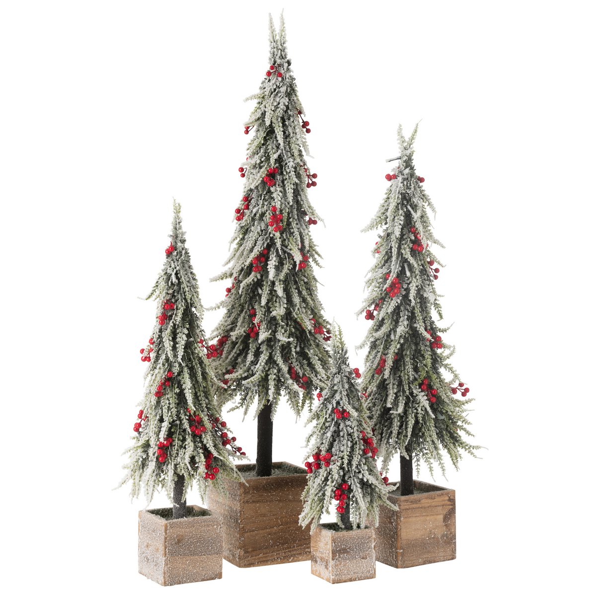 Sapin de Noël Neige J-Line, parfait pour les décorations intérieures