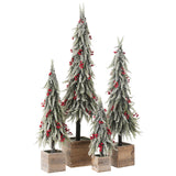 Sapin de Noël Neige J-Line, parfait pour les décorations intérieures