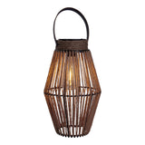LED SOLAIRE LED "KORBINIAN" pour le jardin et la terrasse, lampe décorative en métal et cordon en plastique couvrant dans la nature, LED fermement installée, lampe solaire pour l'extérieur de 30 x 18 cm