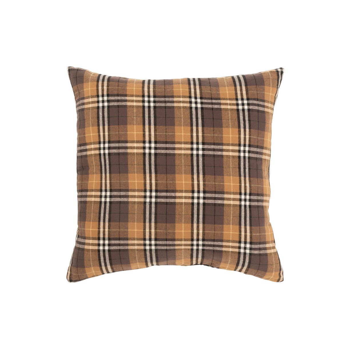 Coussin J-Line Square sur un canapé moderne