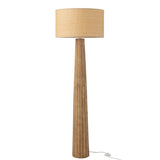 Détail du pied en bois du lampadaire Ailanthus