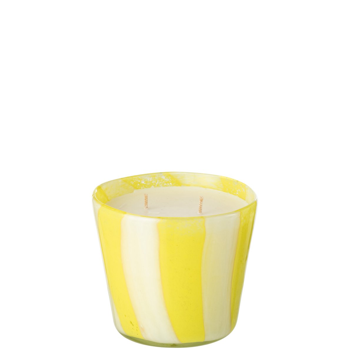 Bougie parfumée J-Line Noa avec étiquette Yashioka Gardenia