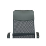 Chaise de bureau grise avec réglage en hauteur et inclinaison