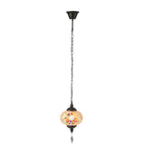 Vue de côté de la lampe mosaïque J-Line, éclairage moderne