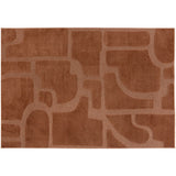 Tapis recyclé Marla Terracotta 200 x 290