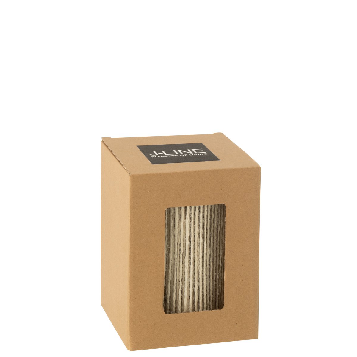 Vue latérale de la lampe Cylindre J-Line sur une table
