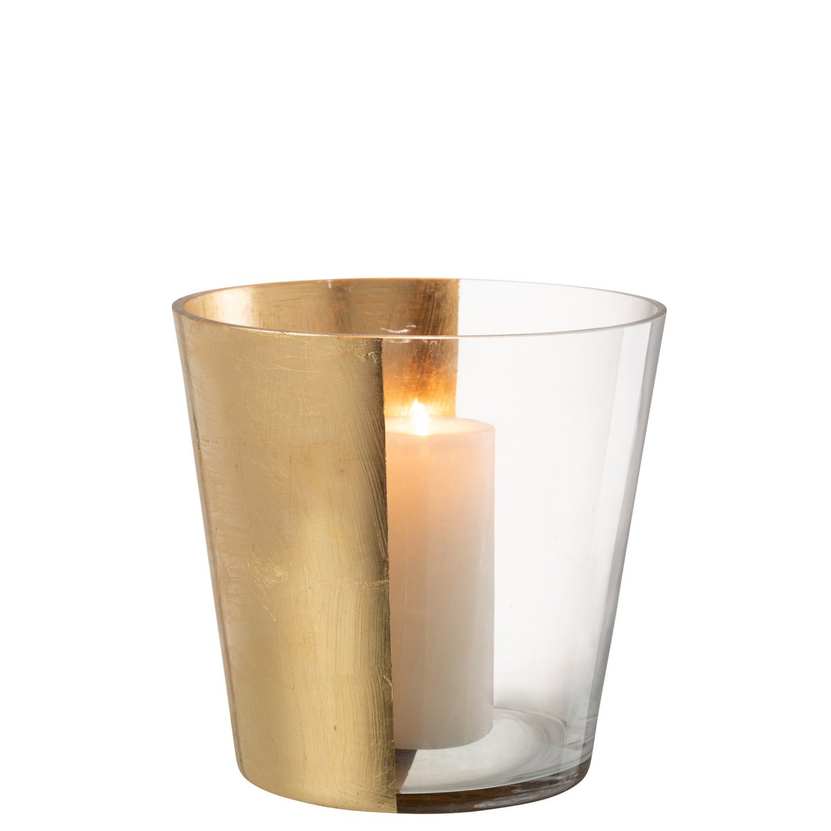 Lanterne J-Line en verre doré - vue d'ensemble