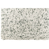 Couverture polaire J-Line blanche et verte, vue d'ensemble élégante