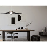 Suspension design bois noir D124 SINGING BLACK