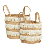 Ensemble de paniers de rangement Marron