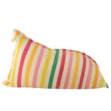 Vue latérale du coussin Cocoon en coton, parfait pour le salon