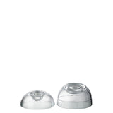 Bougeoir J-Line en verre transparent, ambiance moderne