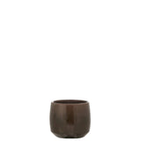 Pot de fleur J-Line Board - céramique - vert - petit - Ø 14,5 cm