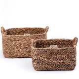 Panier de Rangement TANIMBAR en Jacinthe d'Eau