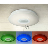 Plafond LED "Montréal" avec Bluetooth