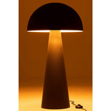 Vue latérale de la lampe J-Line Mushroom, design moderne