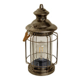 Léger solaire décoratif à LED "bruno" en métal, verre et plastique, cuivre, avec une LED fermement intégrée, pour l'extérieur