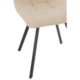 Chaise Clark sur un fond neutre pour mettre en valeur son design