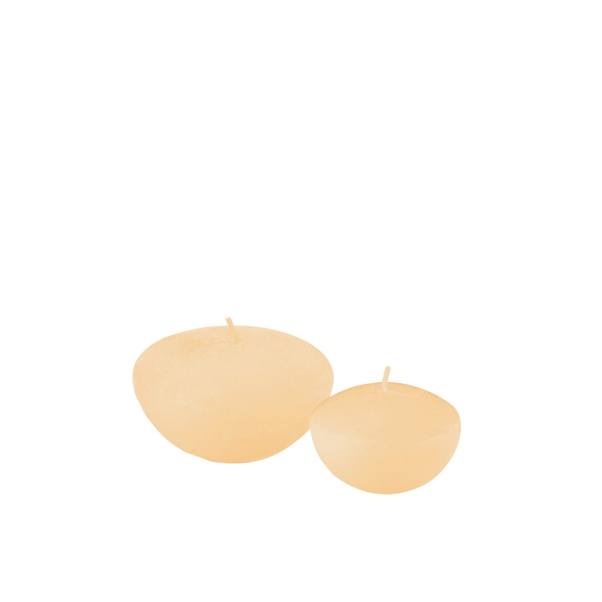 Bougie cylindrique J-Line beige, ambiance chaleureuse dans un intérieur moderne