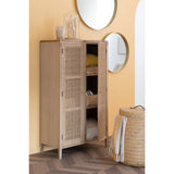 Vue latérale du miroir J-Line, mettant en avant son design épuré