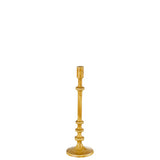 Bougeoir J-Line Classic en aluminium ocre, vue de face