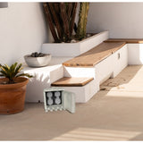 Stone à douille extérieure "Roccus", en plastique gris, sockets / technologie pour le jardin et la terrasse