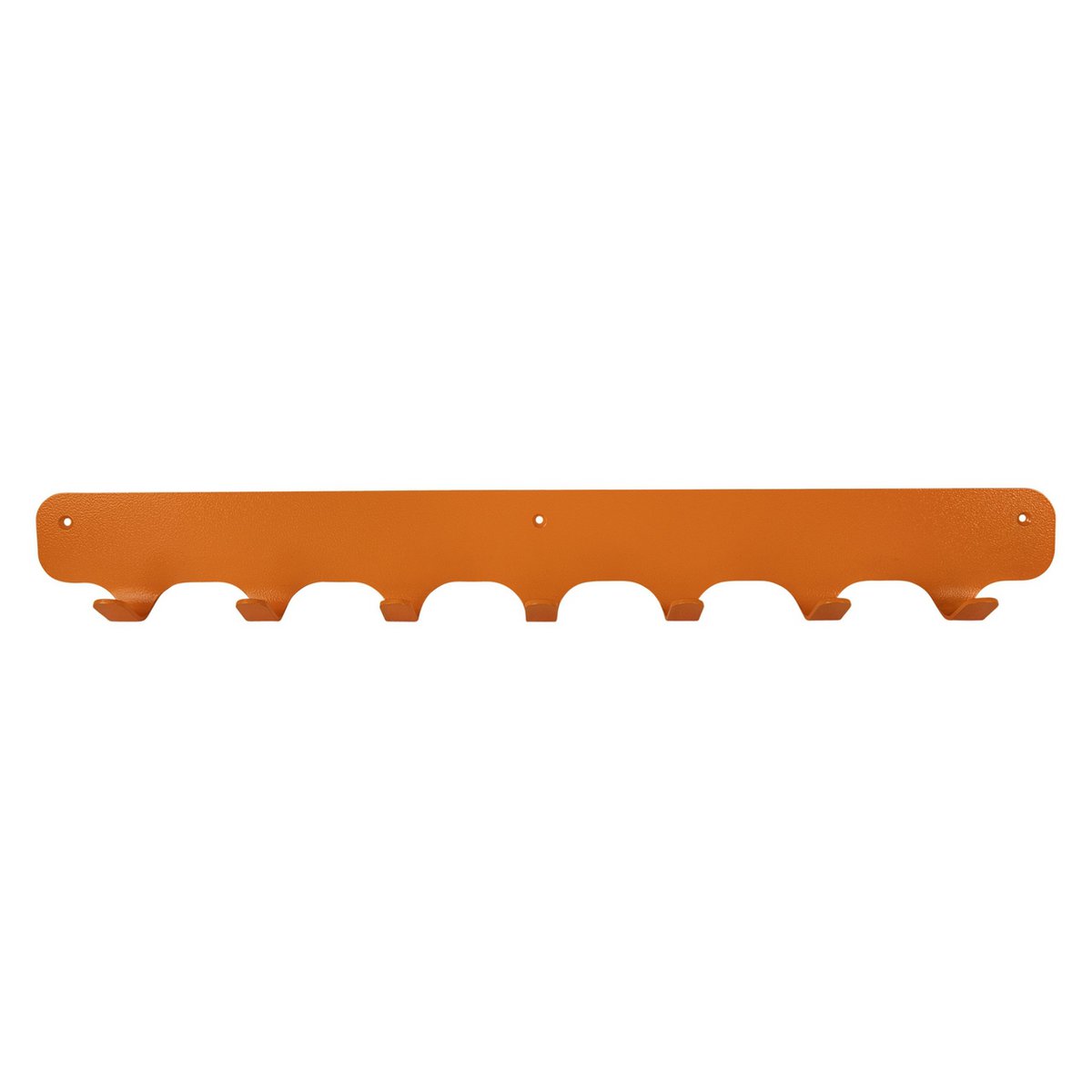 Gorillz Rounded Seven - Porte-manteau mural - 7 crochets pour porte-manteaux - Orange