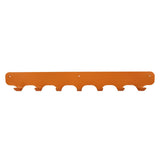Gorillz Rounded Seven - Porte-manteau mural - 7 crochets pour porte-manteaux - Orange
