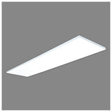 Panneau LED Light "Carente" Longueur 119,5 cm, sans cadre, de nombreuses fonctions, en métal et en plastique, blancs, LED intégrés