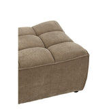 Pouf J-Line Grid, gros plan sur la texture en mousse