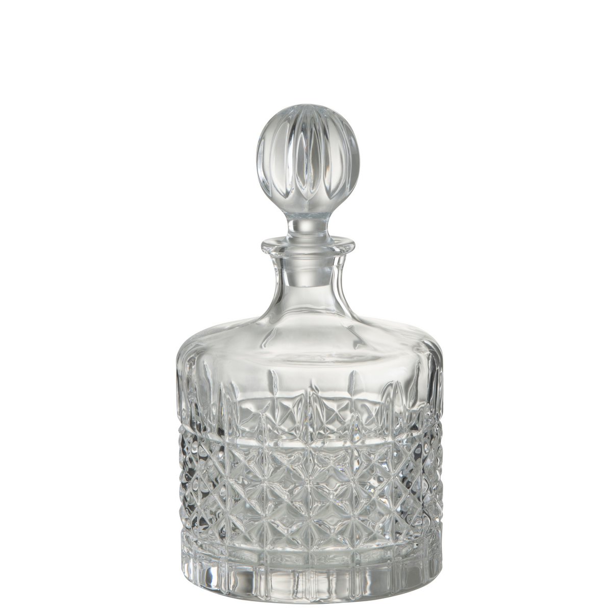 Carafe J-Line Lone sur une table, ajoutant une touche de luxe.